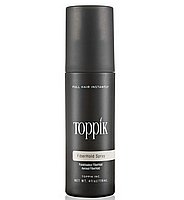 Toppik Hair Lock fiber spray.